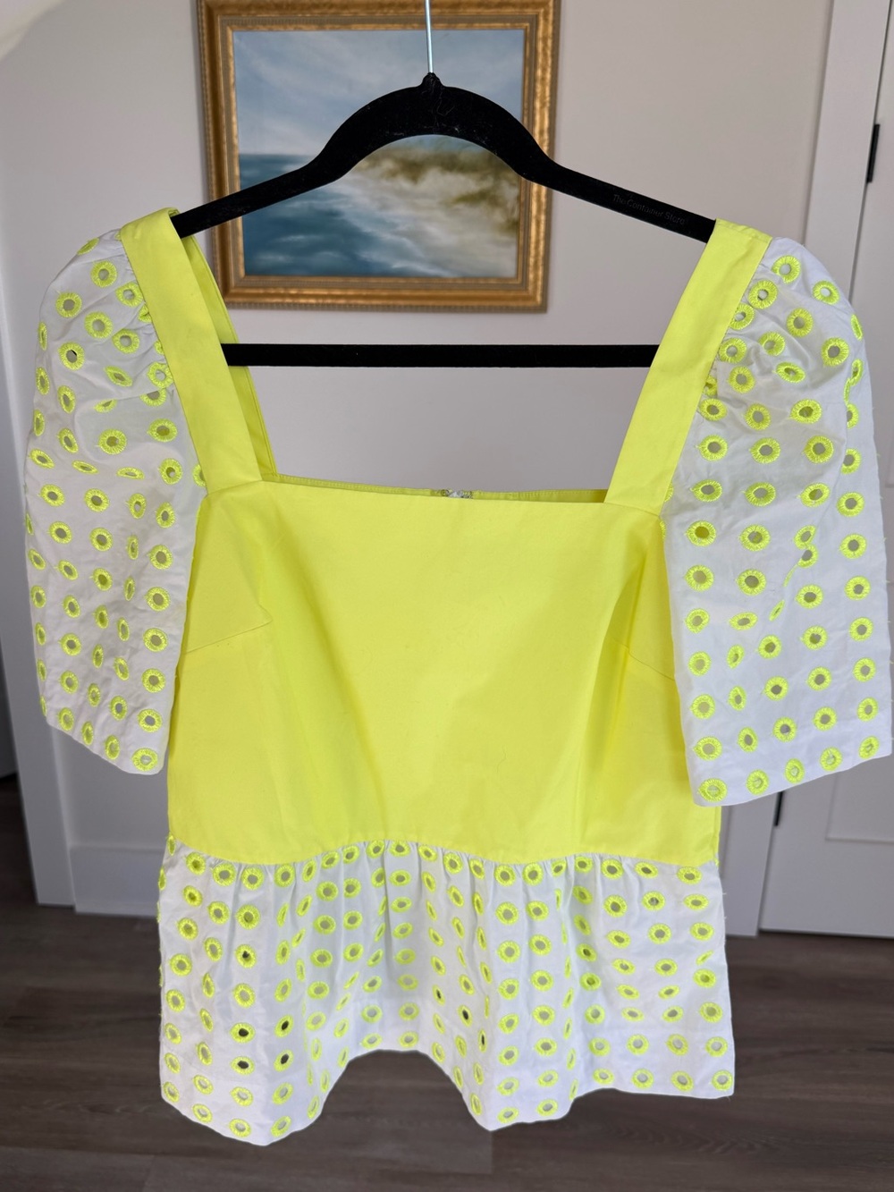 Tanya Taylor Top balloon sleeve top